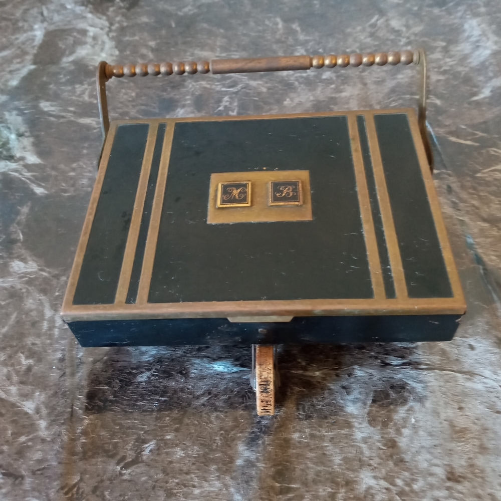 Vintage Cigarette Holder with Storage
